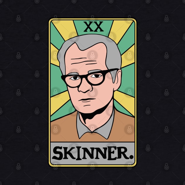 BF Skinner Tarot Card - Behavioral Psychology - Applied Behavior Analysis Reinforcement by isstgeschichte